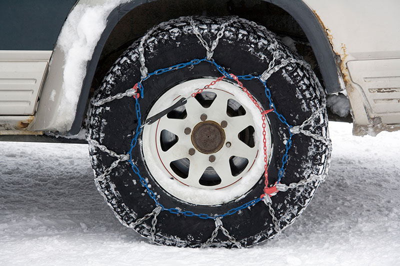 Cadenas para la nieve: ¿Qué tipos existen?