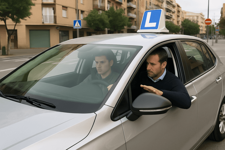 La responsabilidad de ser un conductor principiante en España