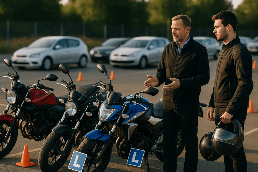 Cómo elegir la moto adecuada para tu entrenamiento y carnet