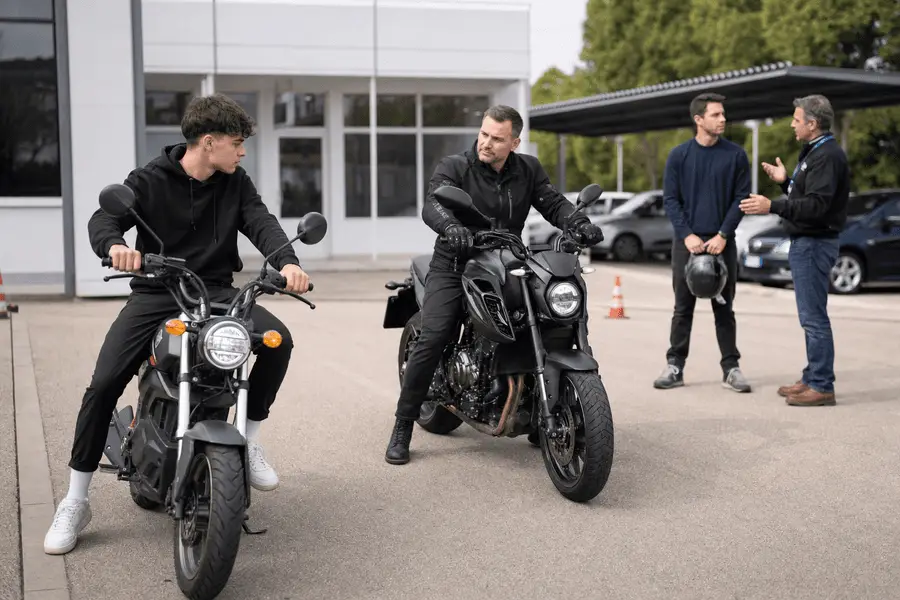 Explora el carnet de moto ideal para ti, desde el básico AM al avanzado A, con formación adaptada para una conducción segura y disfrutar la libertad.